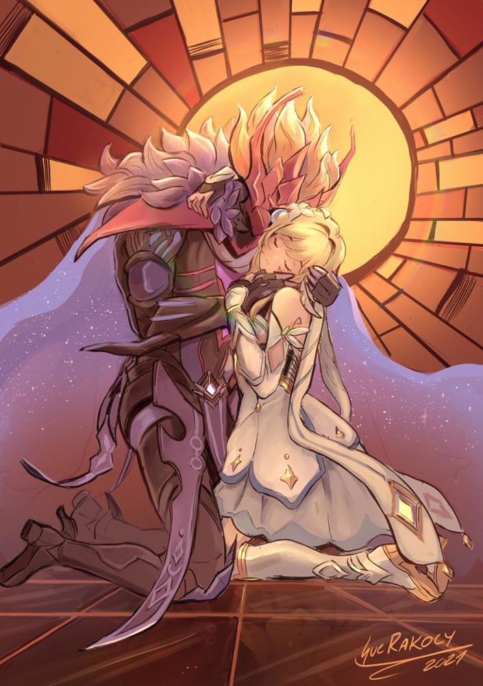 原神同人图：P站精选#午安原神【210614】