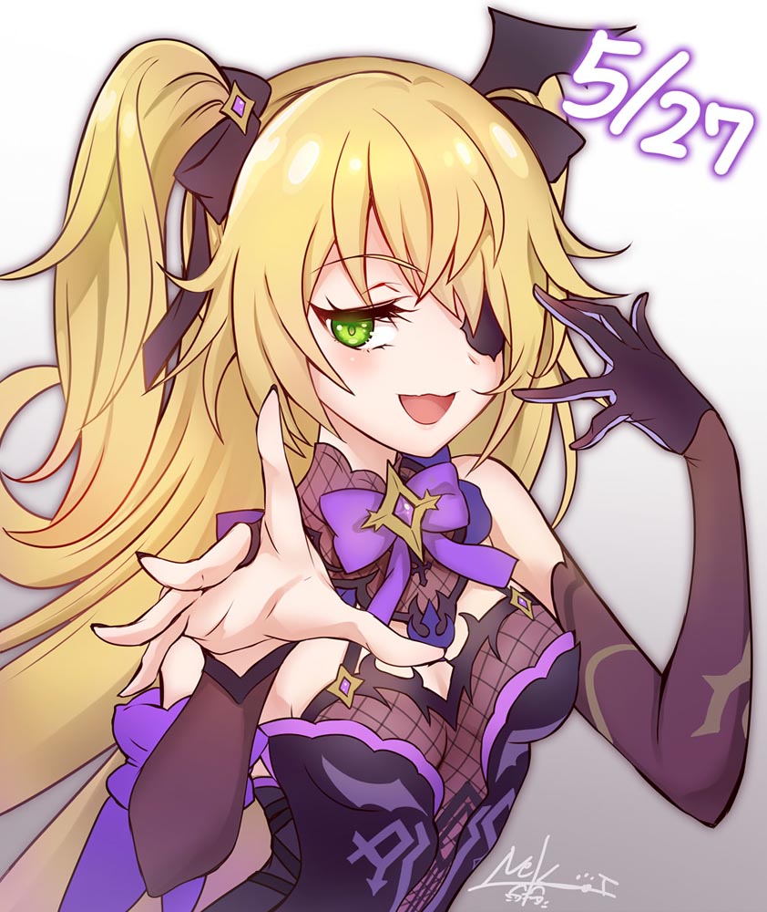 二次元同人美图精选#早安原神【210615】