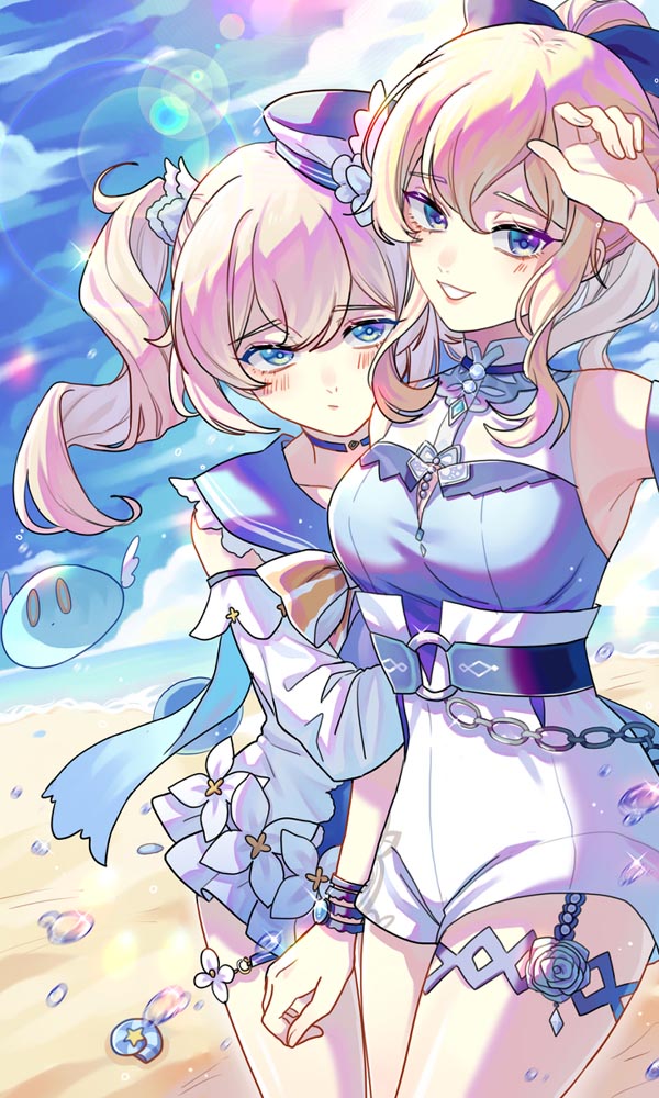 二次元同人美图精选#晚安原神【210615】