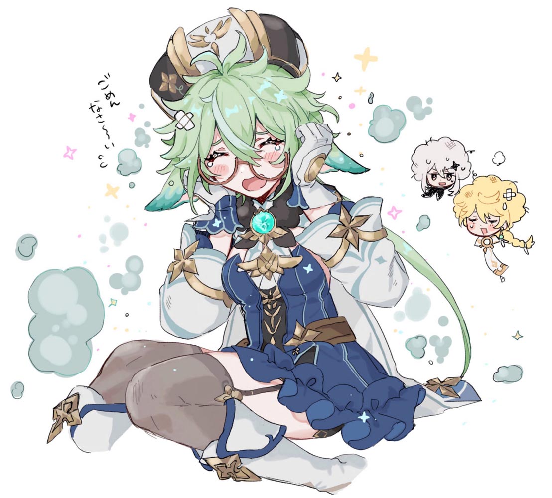 二次元同人美图精选#晚安原神【210615】