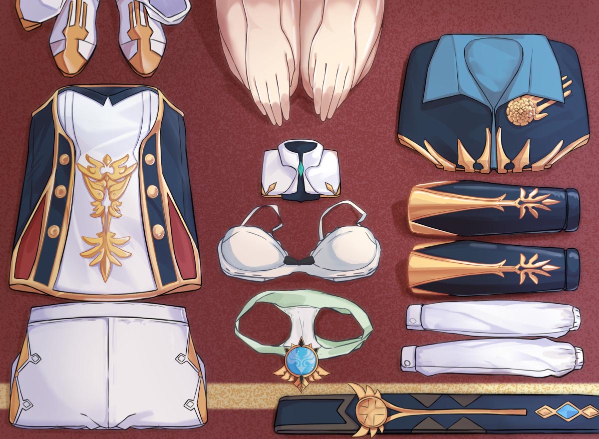 早安原神#二次元美少女同人图【210618】