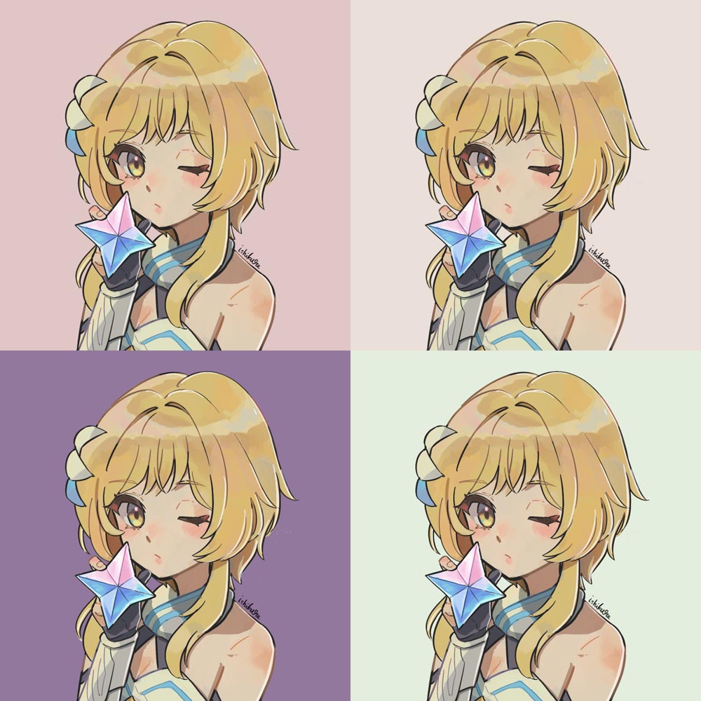 午安原神#二次元美少女同人图【210618】