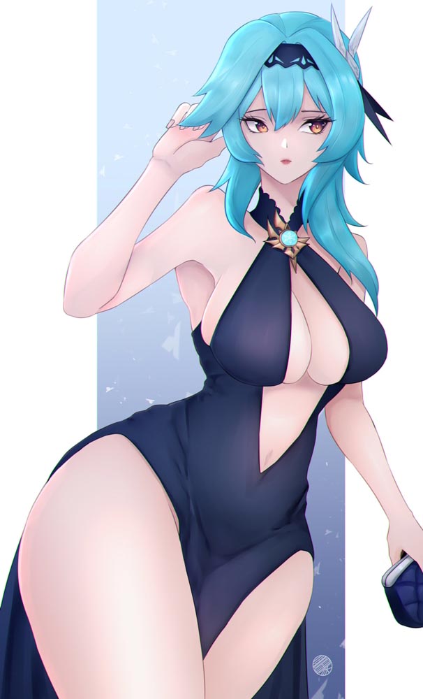 晚安原神#二次元美少女同人图【210618】