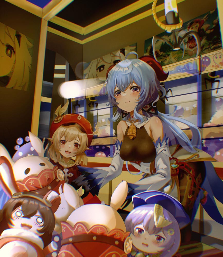 晚安原神#二次元美少女同人图【210618】