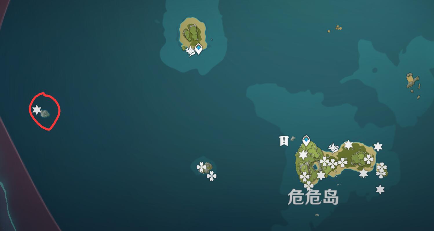 原神1.6：海岛探险 2个阴间的海螺 位置【伟大航线2和4】