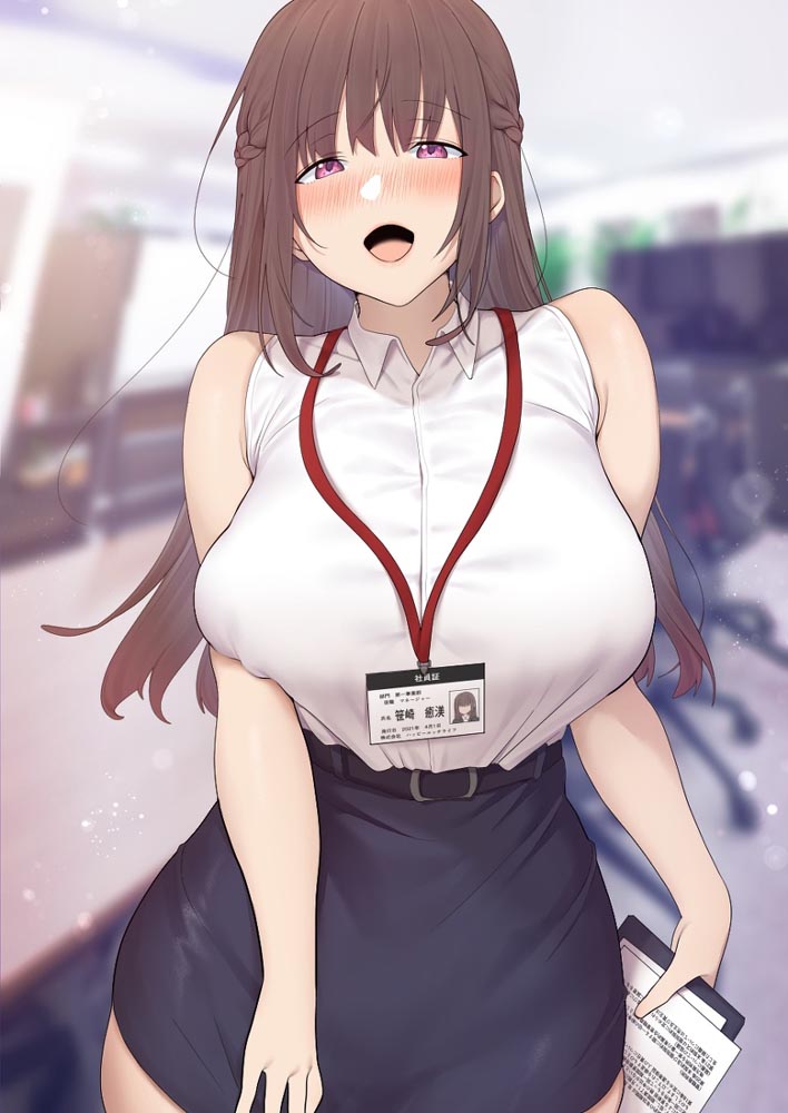 每日好图：二次元美乳美胸美女图集#Pixiv【画师：夏鈴糖】