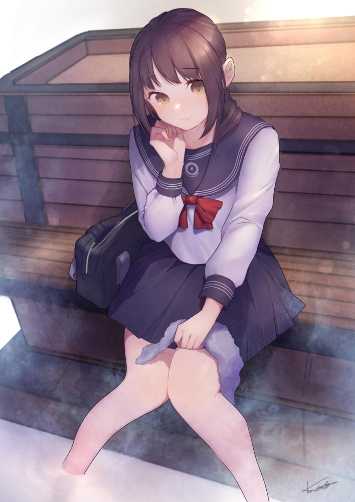 每日好图：二次元美乳美胸美女图集#Pixiv【画师：夏鈴糖】