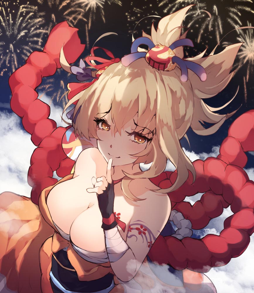 早安原神#二次元同人图#宵宫【210621】