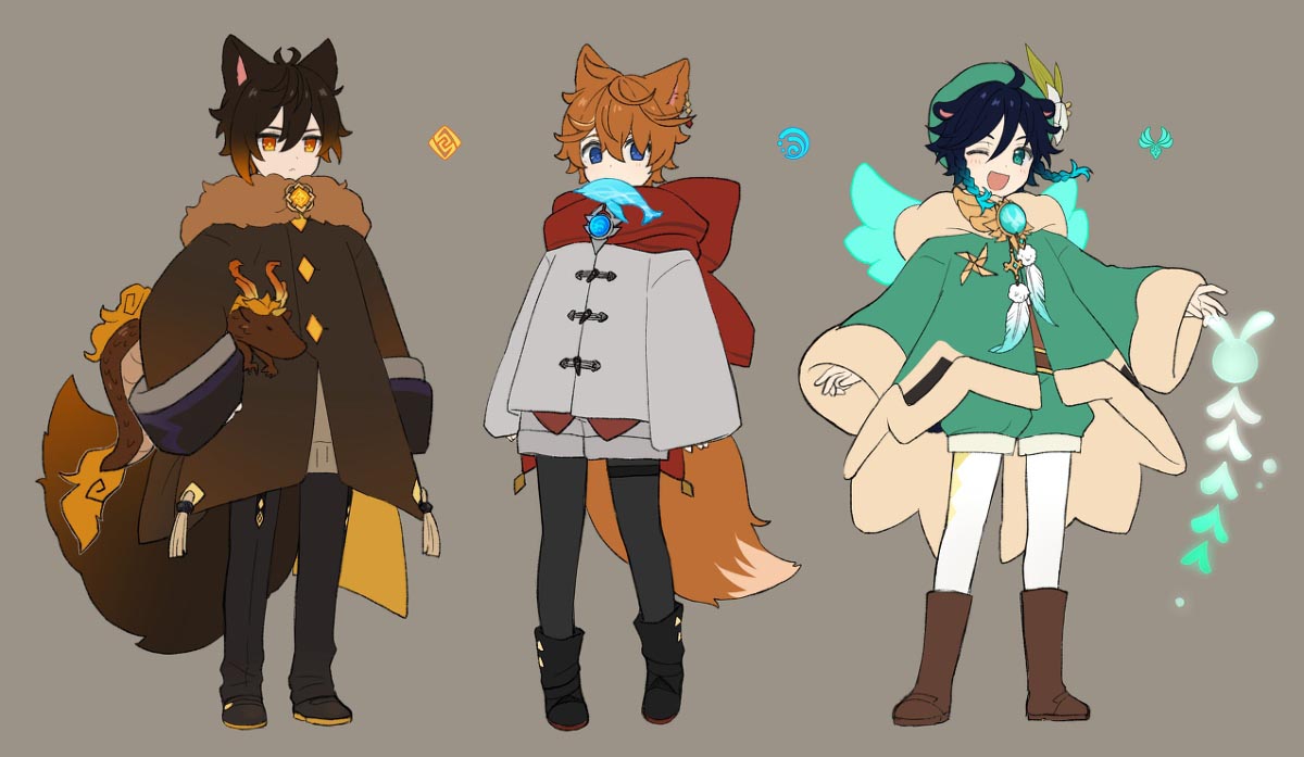 晚安原神#二次元同人图【210622】