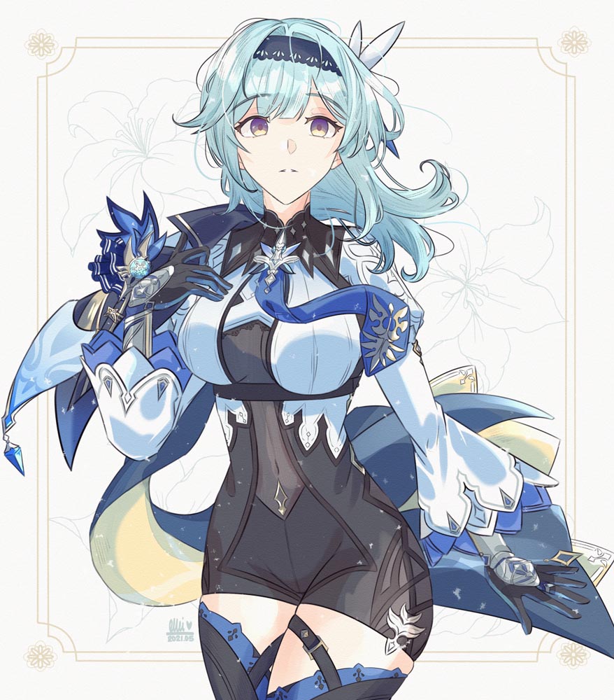 P站二次元美少女插画#早安原神【210626】