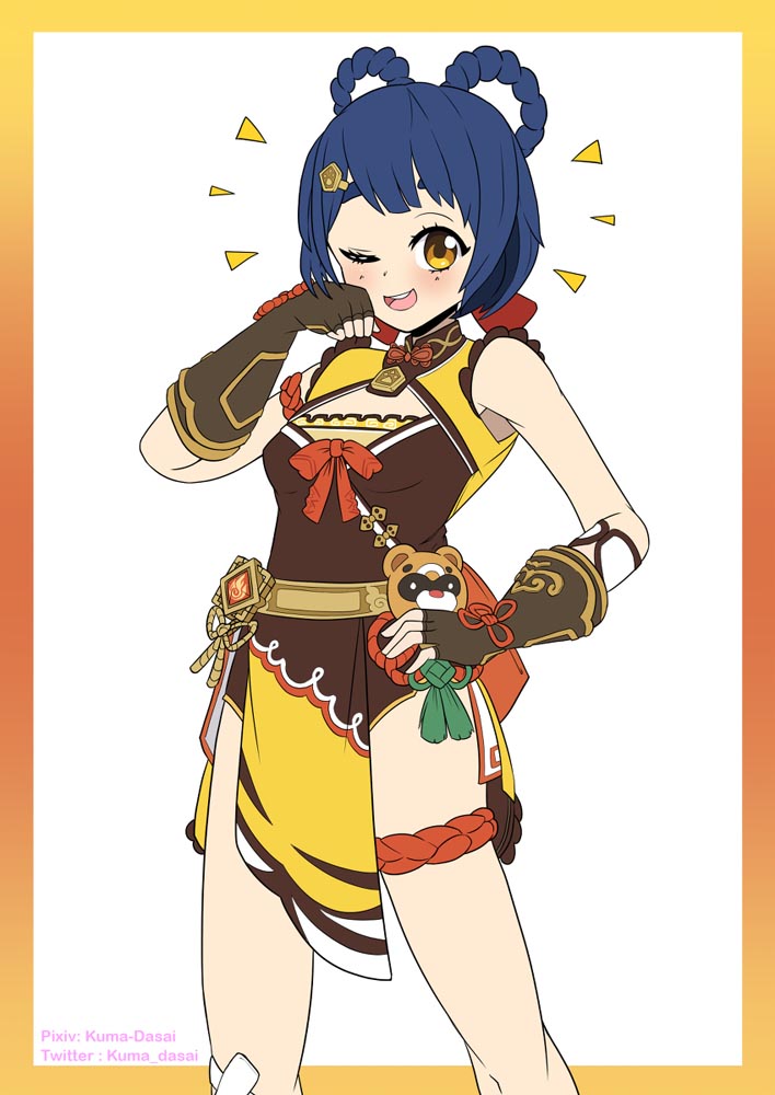 P站二次元美少女插画#午安原神【210627】