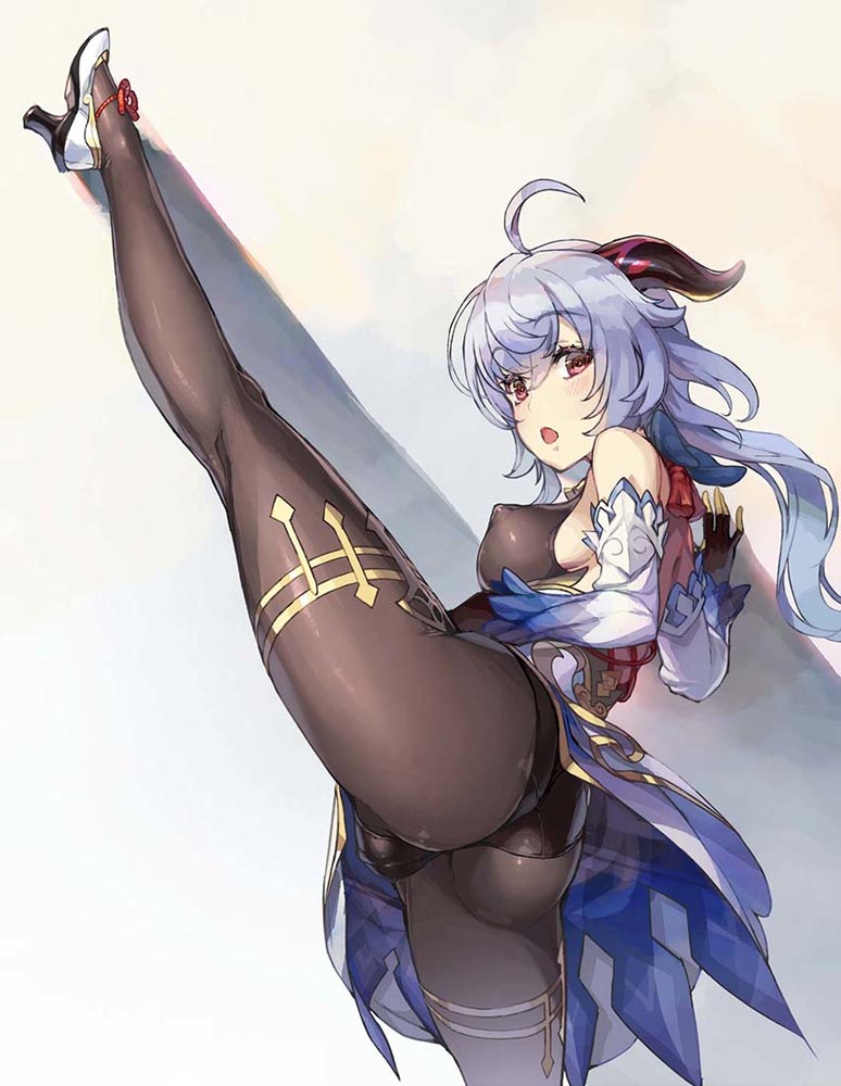 P站二次元美少女插画#晚安原神【210627】