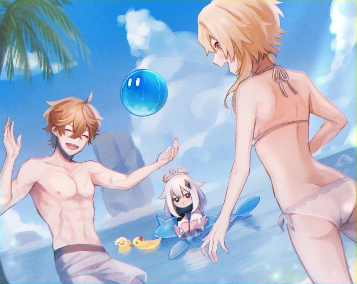 原神同人福利美图#午安原神【210628】