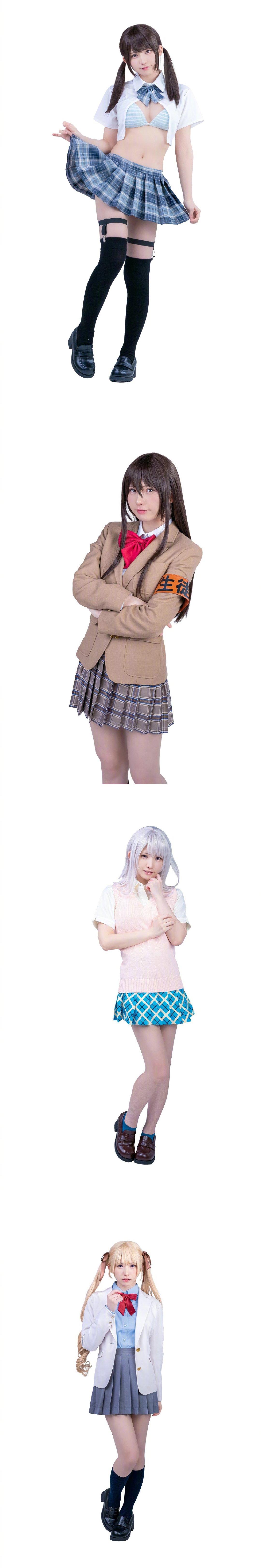 Enako  恋爱漫画女主角COS合集【周刊少年Magazine No.29】