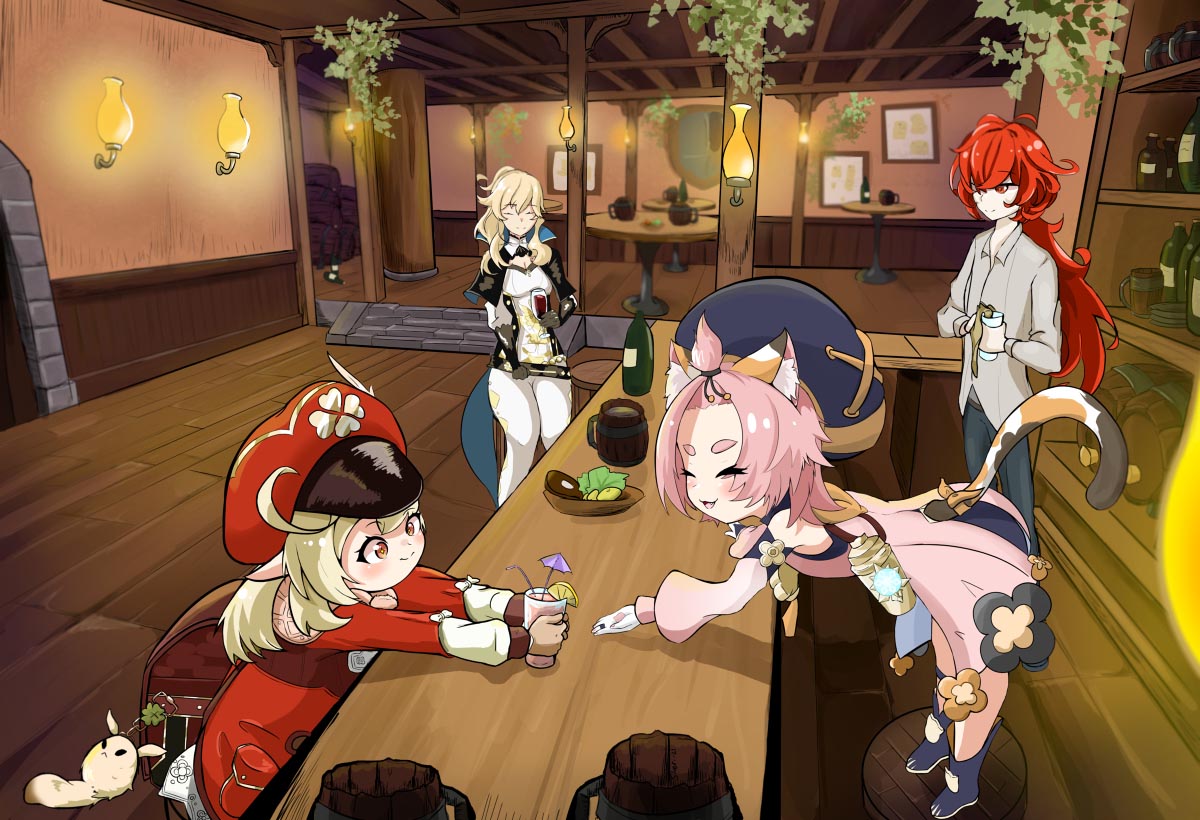 原神同人福利美图#早安原神【210629】