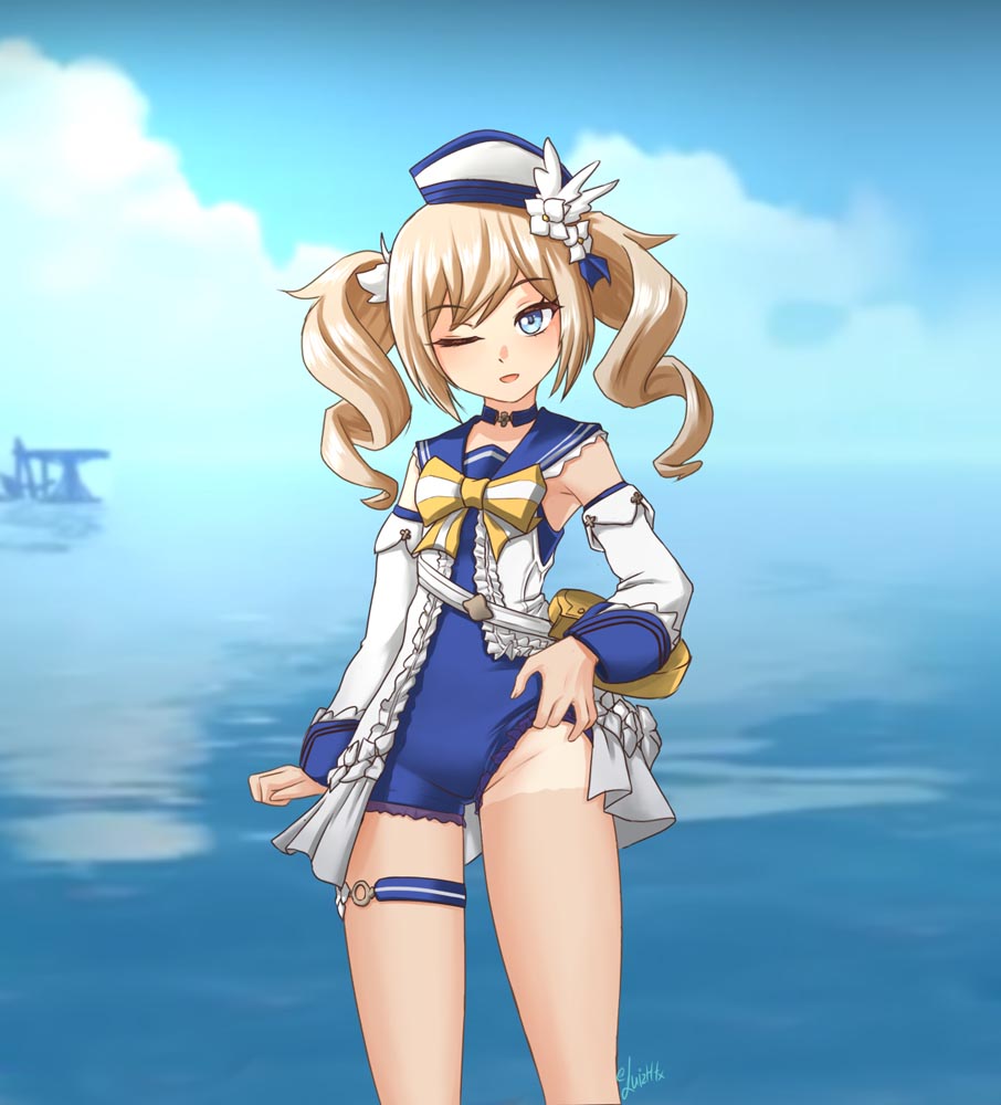 原神同人福利美图#晚安原神【210629】