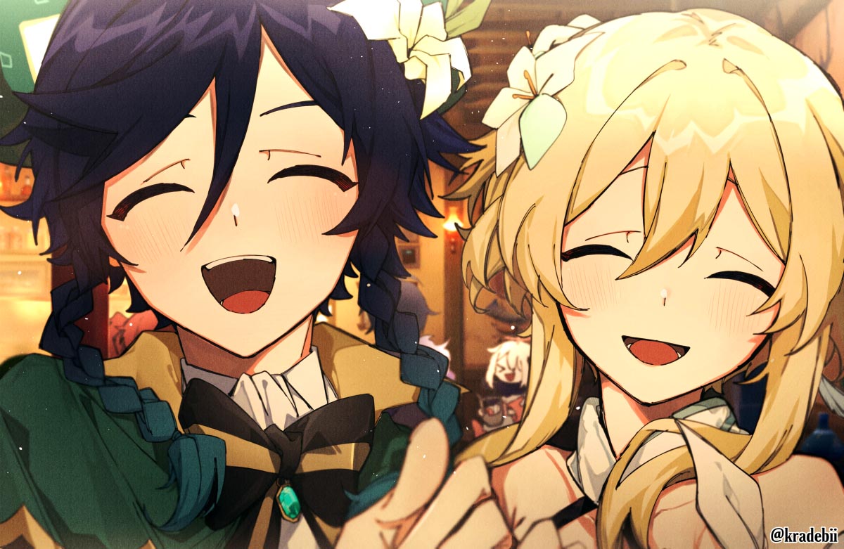 原神同人福利美图#早安原神【210630】