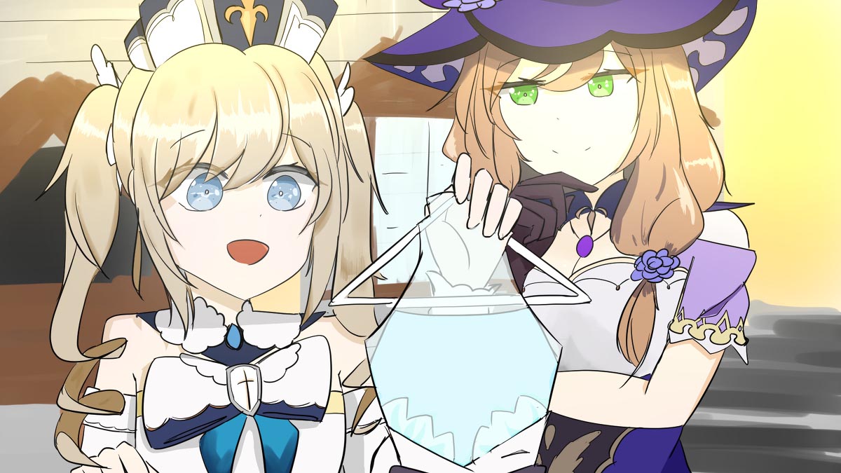 原神同人福利美图#晚安原神【210630】