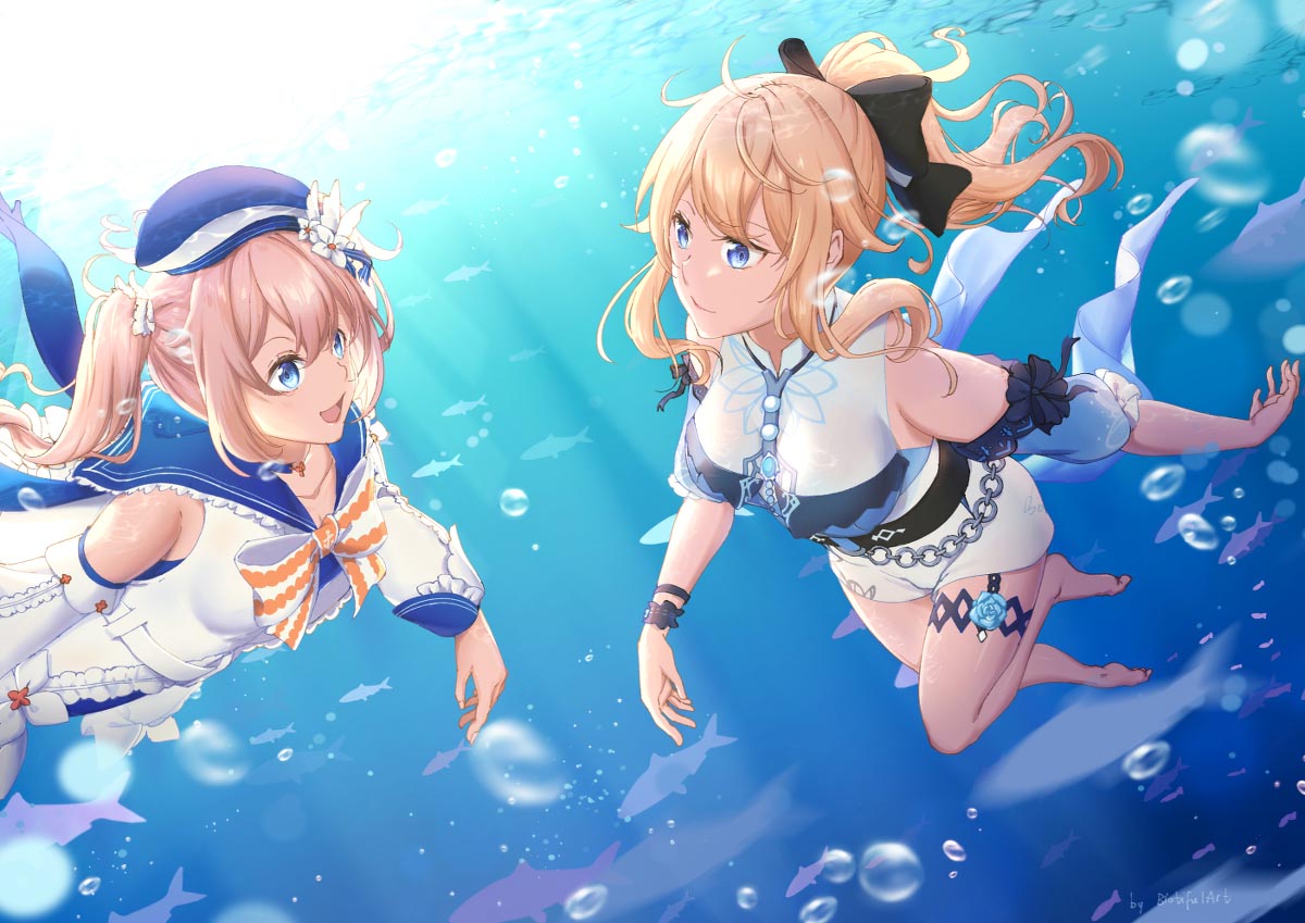 原神同人福利美图#晚安原神【210630】