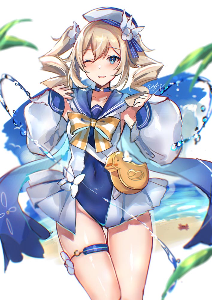 二次元美少女同人本子#早安原神【210701】