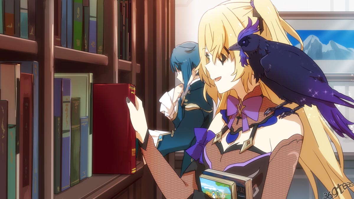 二次元美少女同人本子#晚安原神【210702】