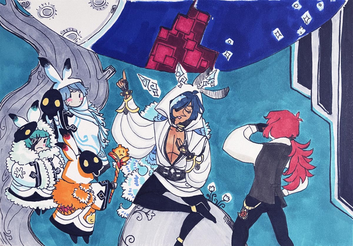 早安原神#原神同人图精选【210703】