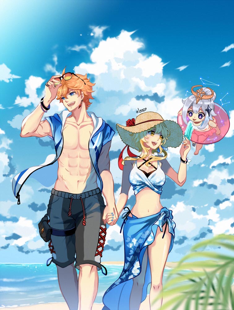 晚安原神#原神同人图精选【210703】