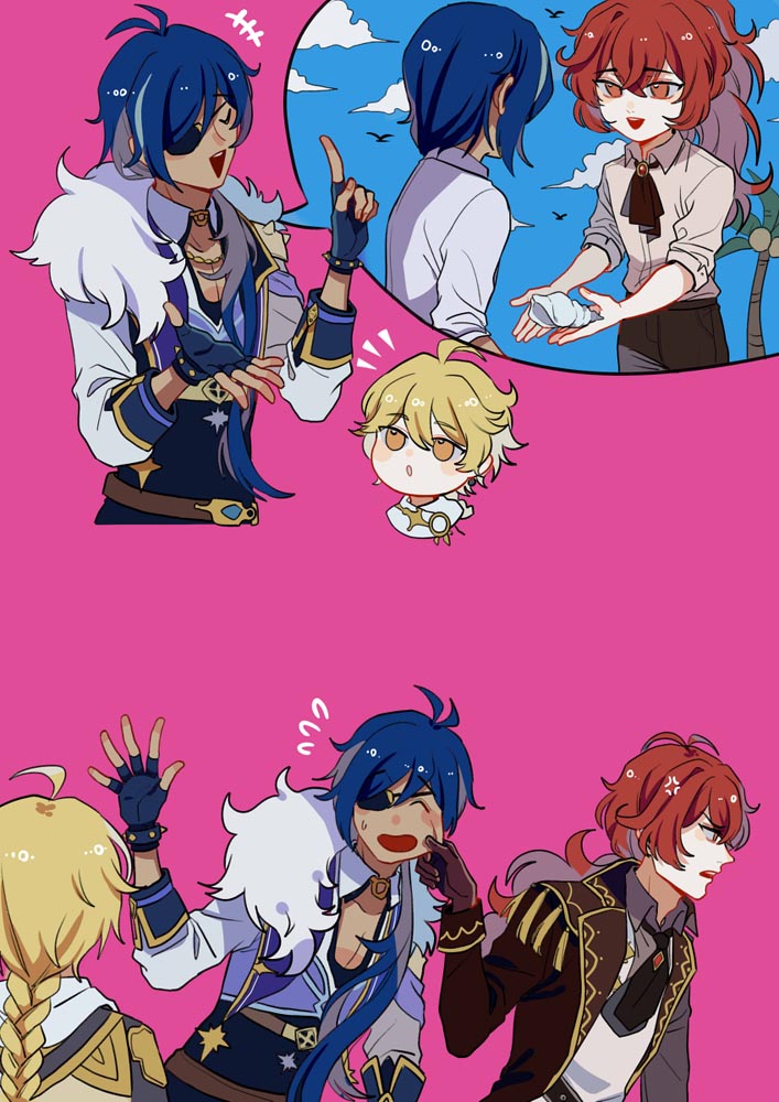 晚安原神#原神同人图精选【210703】