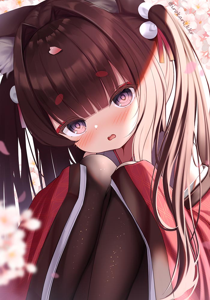 每日好图：白毛萝莉！P站二次元美图【画师：いろかり】