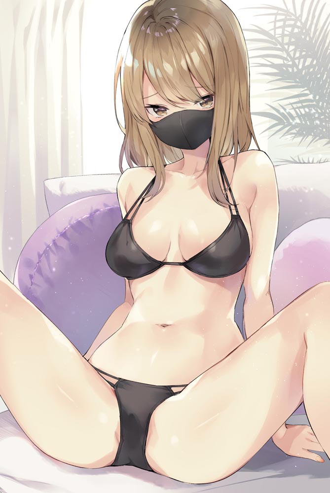 每日好图：二次元比基尼美少女【画师：masco】