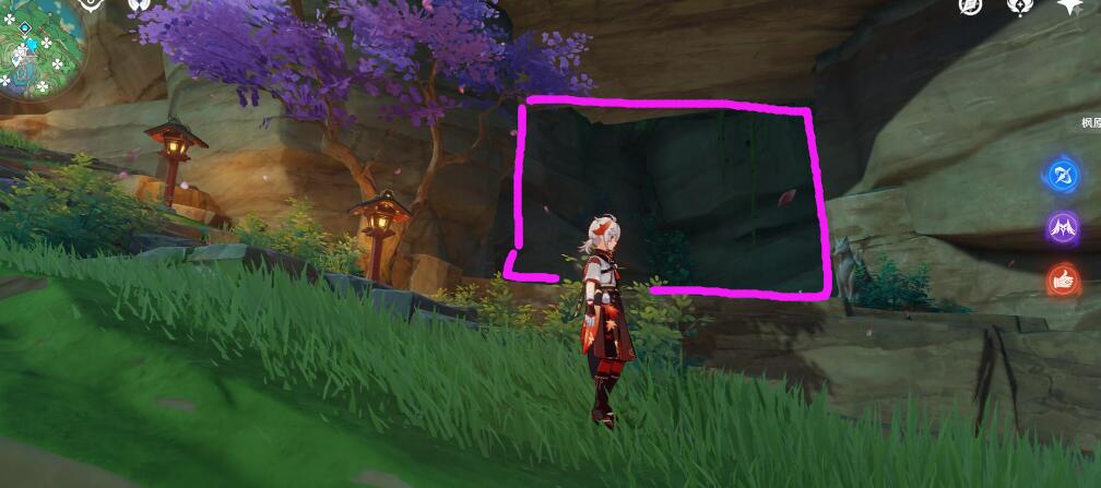 原神稻妻攻略：鸣神大社中级结界，可拿神瞳和华丽的箱子