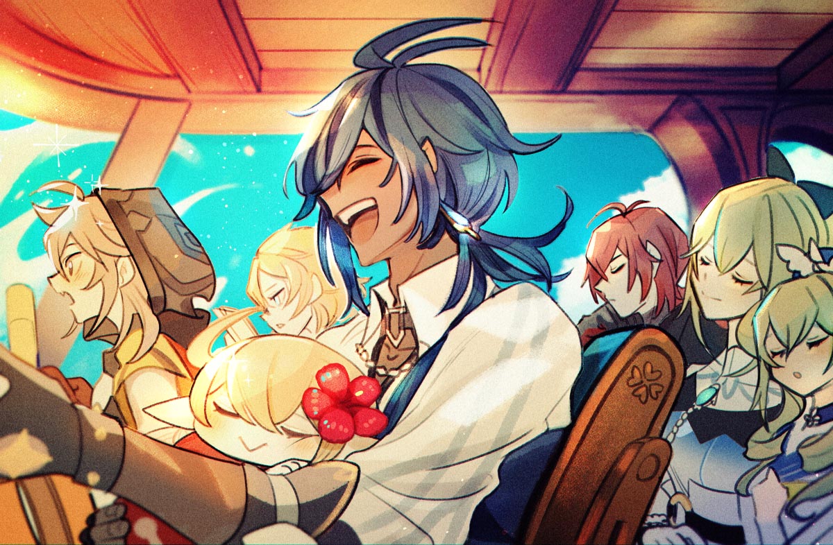 原神同人图精选#午安原神【210730】