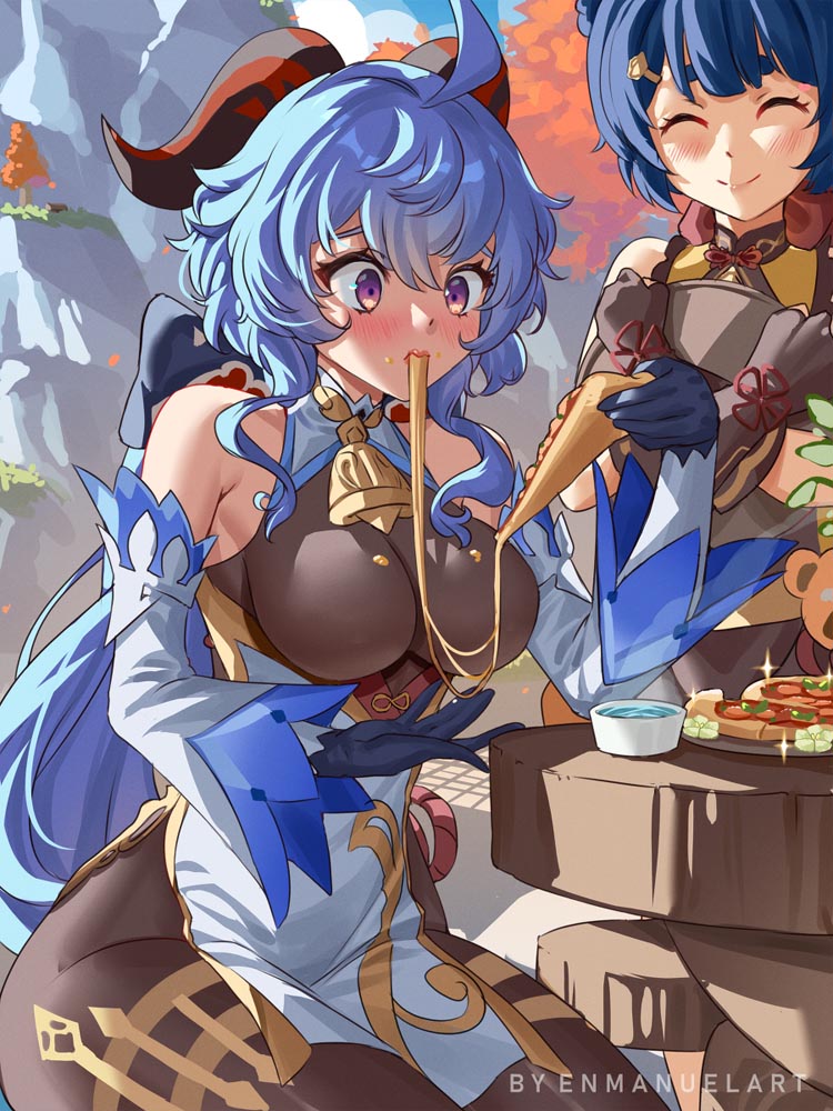 原神同人图精选#午安原神【210730】