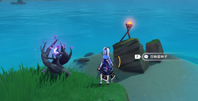 原神稻妻攻略：八酝岛 最下方小岛 隐藏珍贵宝箱