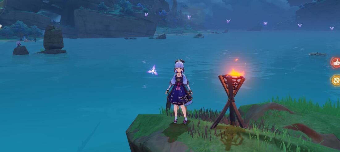 原神稻妻攻略：八酝岛 最下方小岛 隐藏珍贵宝箱