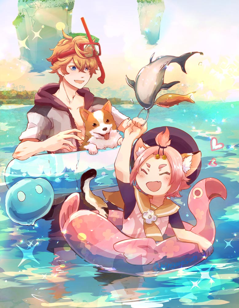 原神同人图#晚安原神【210731】