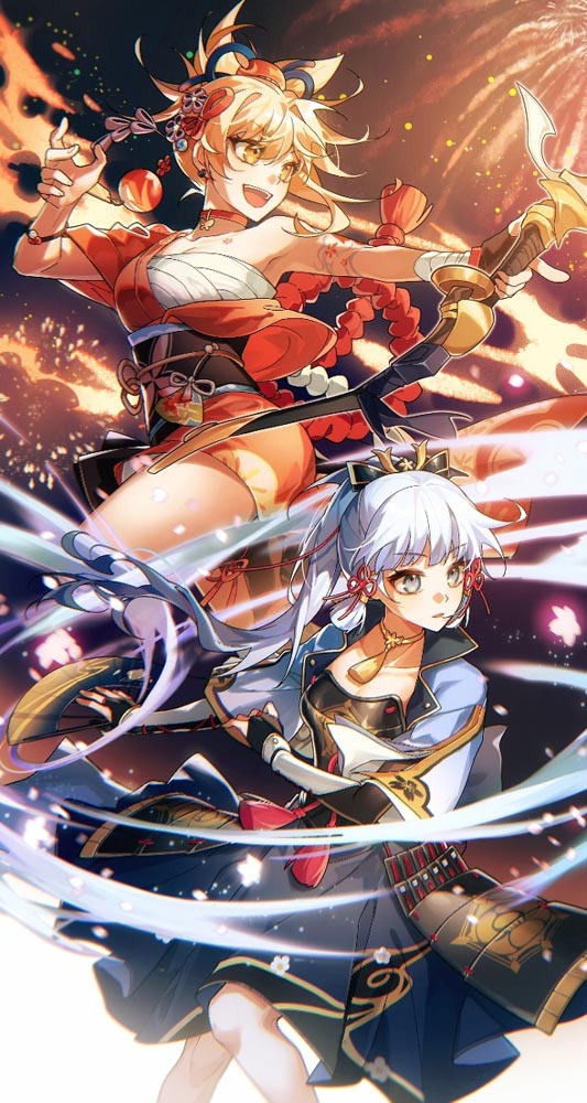 二次元同人插画#午安原神【210801】