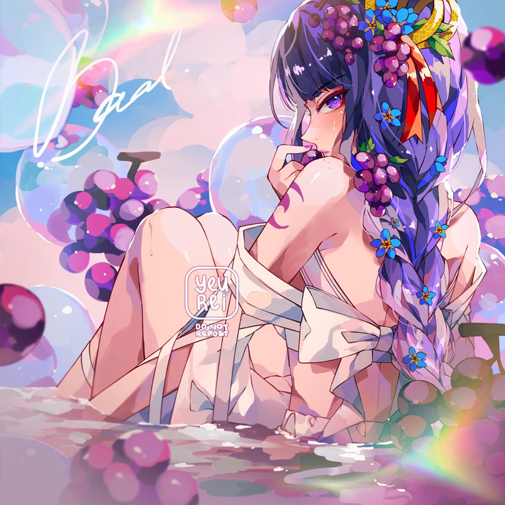 二次元同人插画#晚安原神【210801】