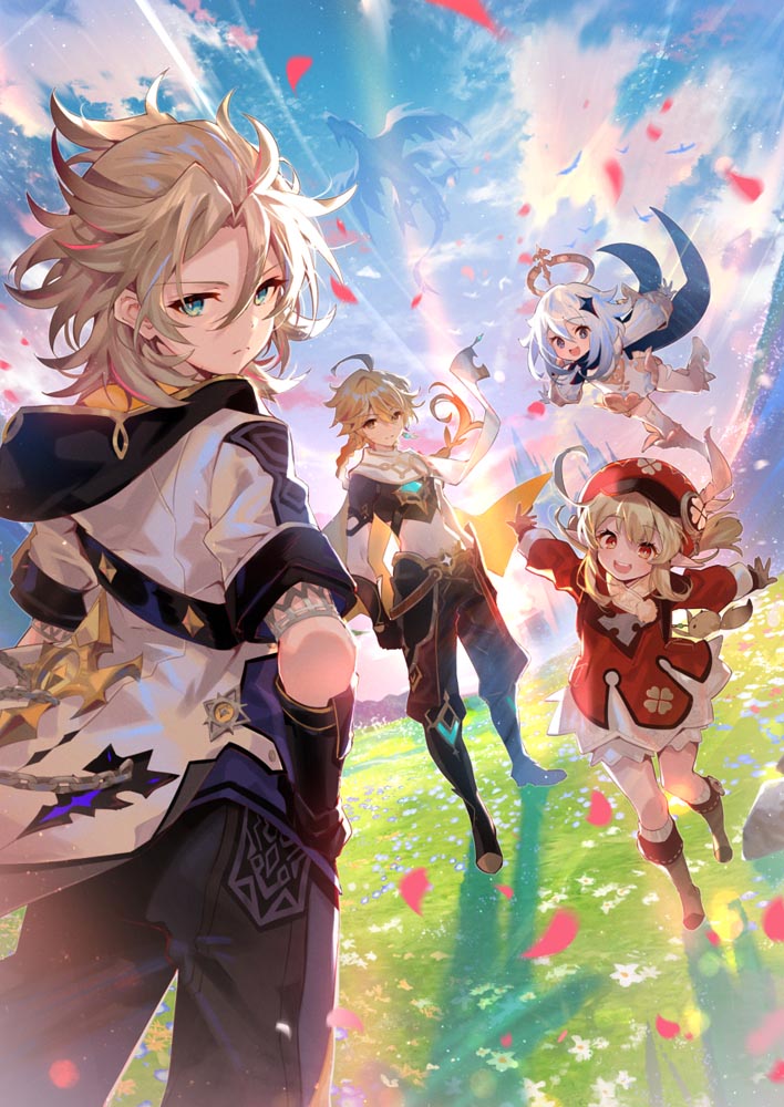 二次元同人插画#晚安原神【210801】