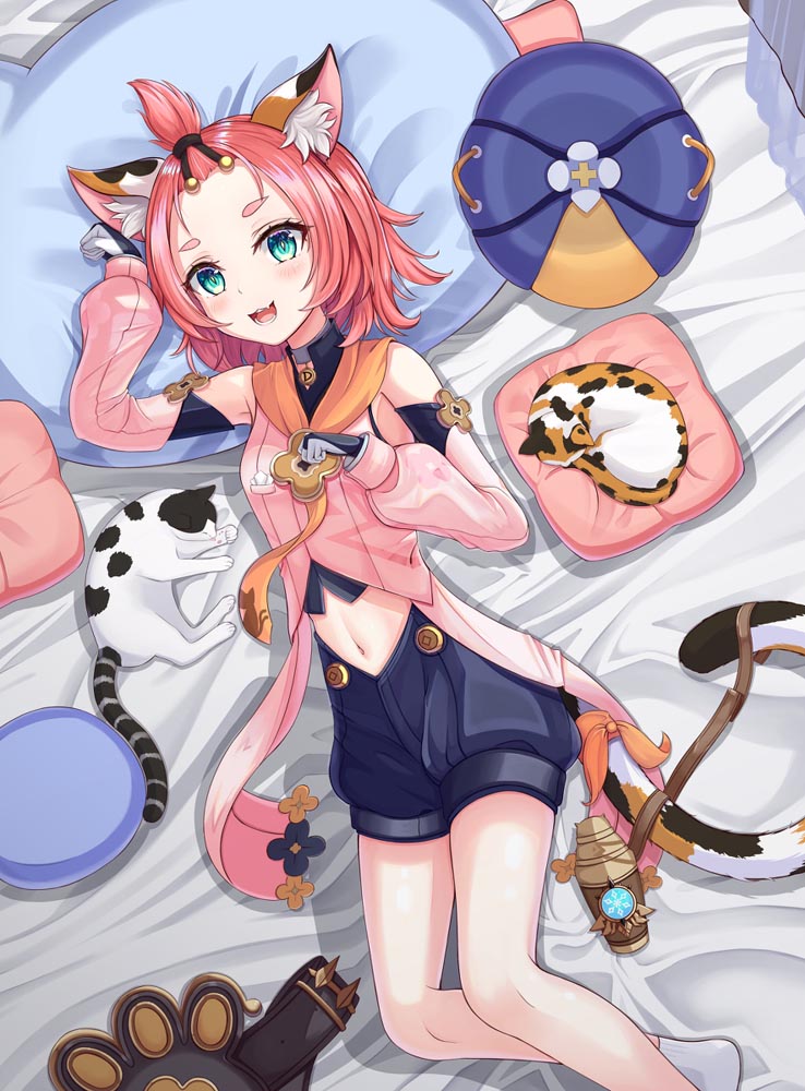 二次元同人插画#晚安原神【210801】