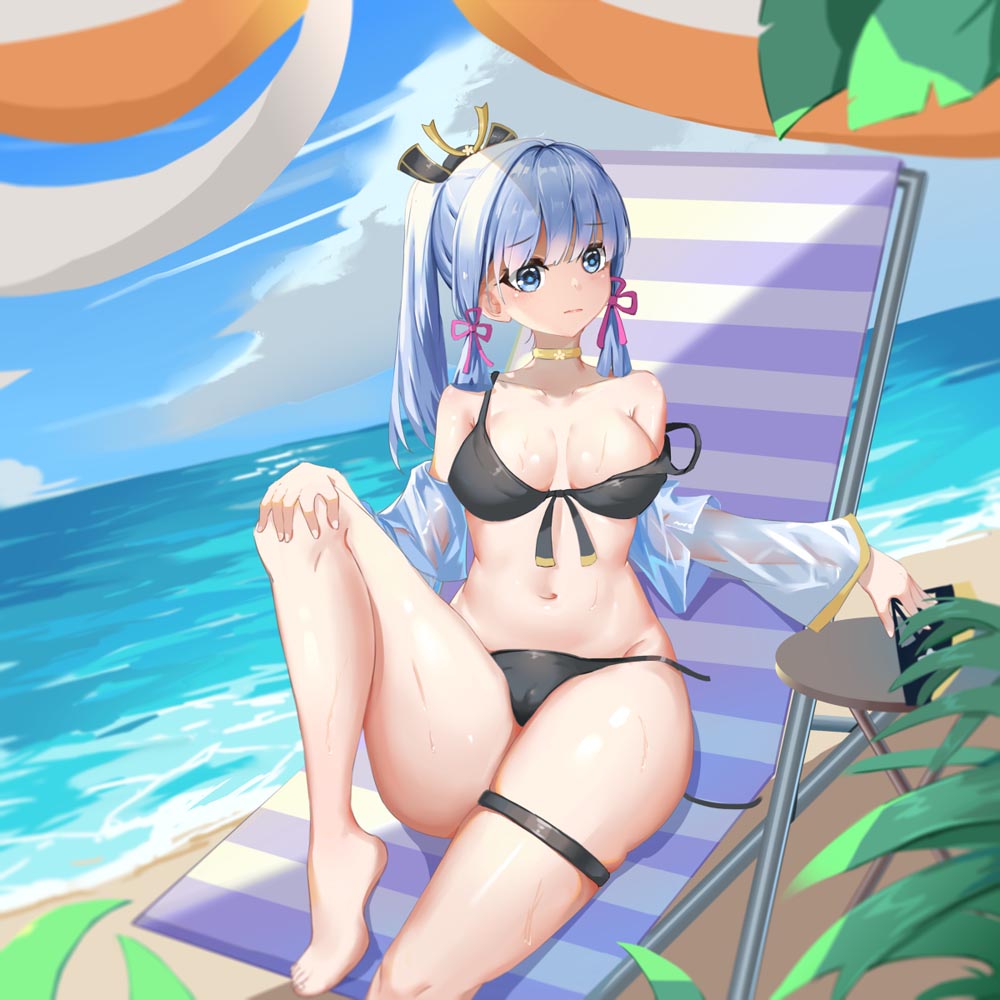 二次元同人插画#晚安原神【210801】