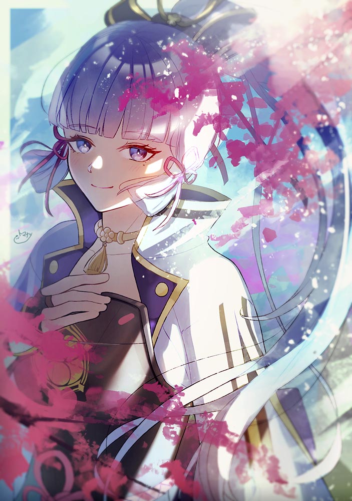 二次元同人插画#晚安原神【210801】