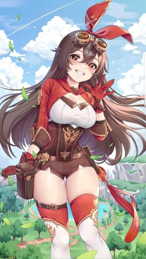 二次元同人插画#午安原神【210802】