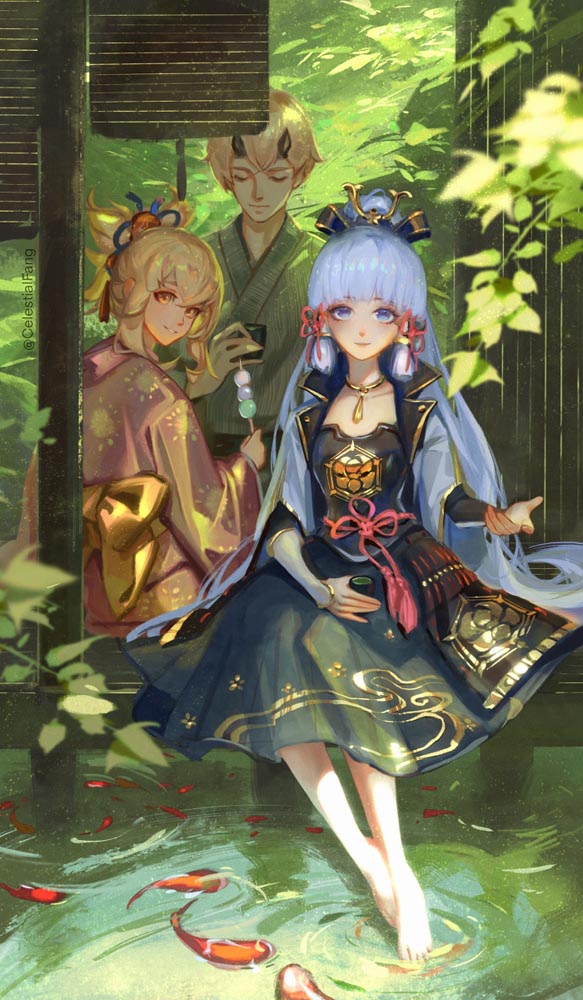 二次元美少女同人图#早安原神【210803】