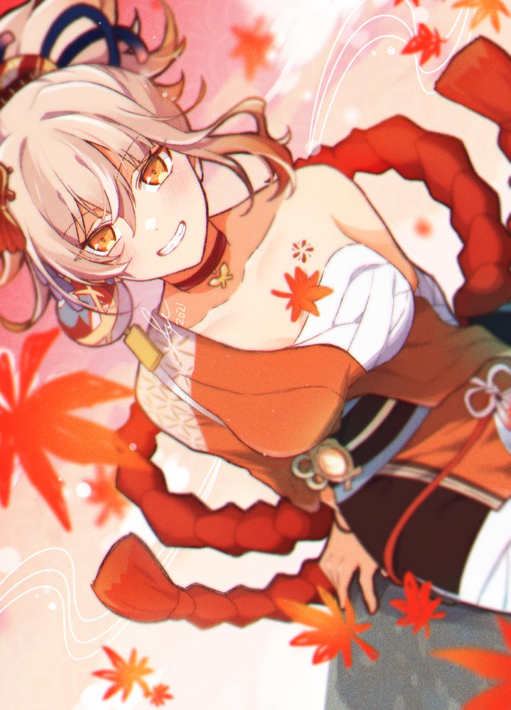 二次元美少女同人图#早安原神【210803】