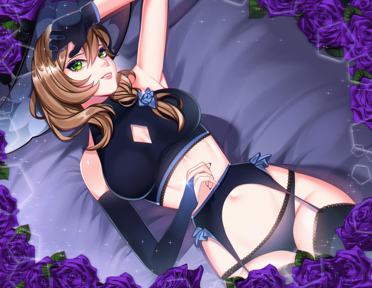 二次元美少女同人图#早安原神【210803】