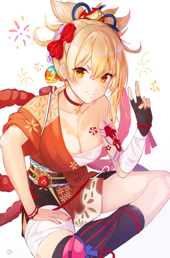 二次元美少女同人图#早安原神【210803】