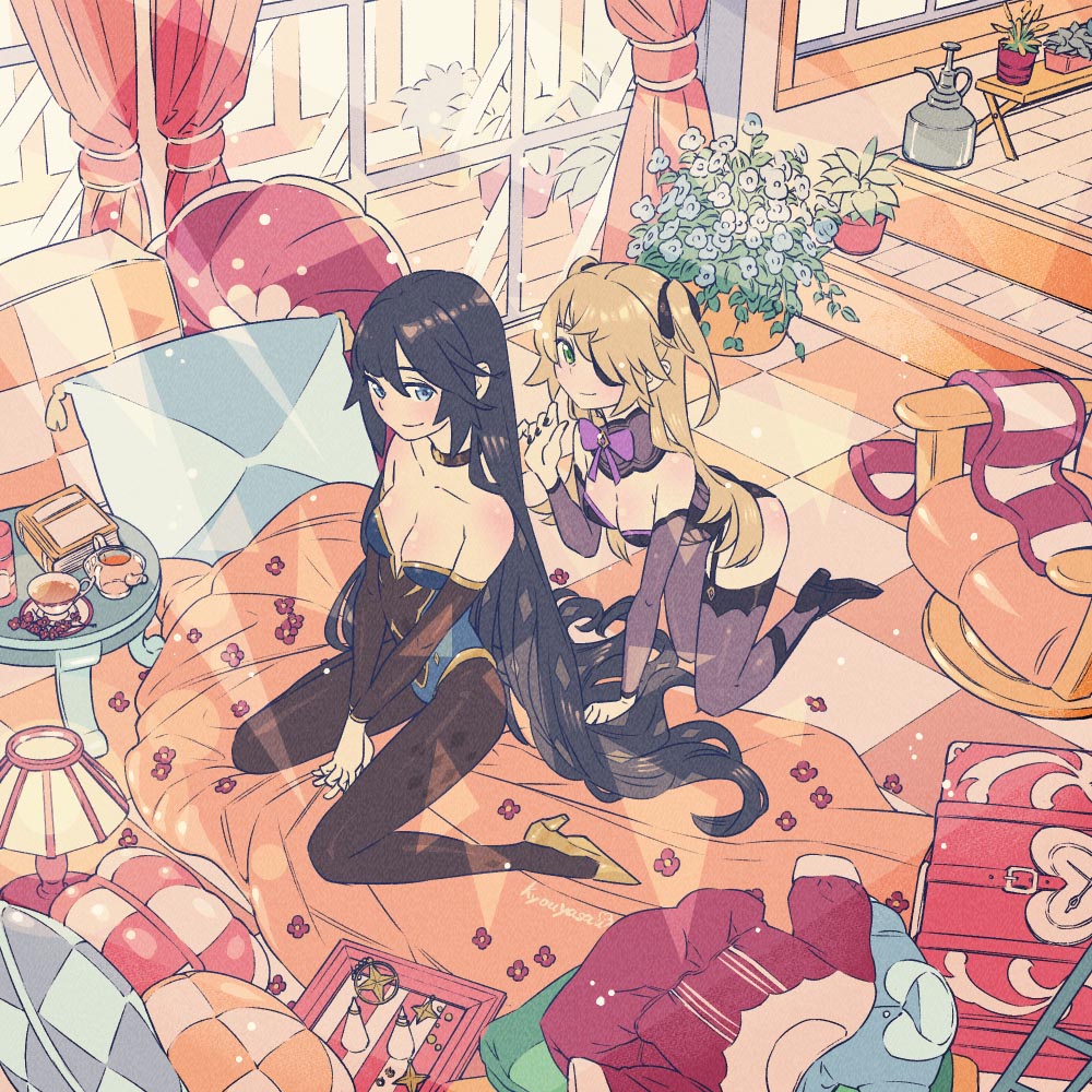 二次元美少女同人图#午安原神【210803】