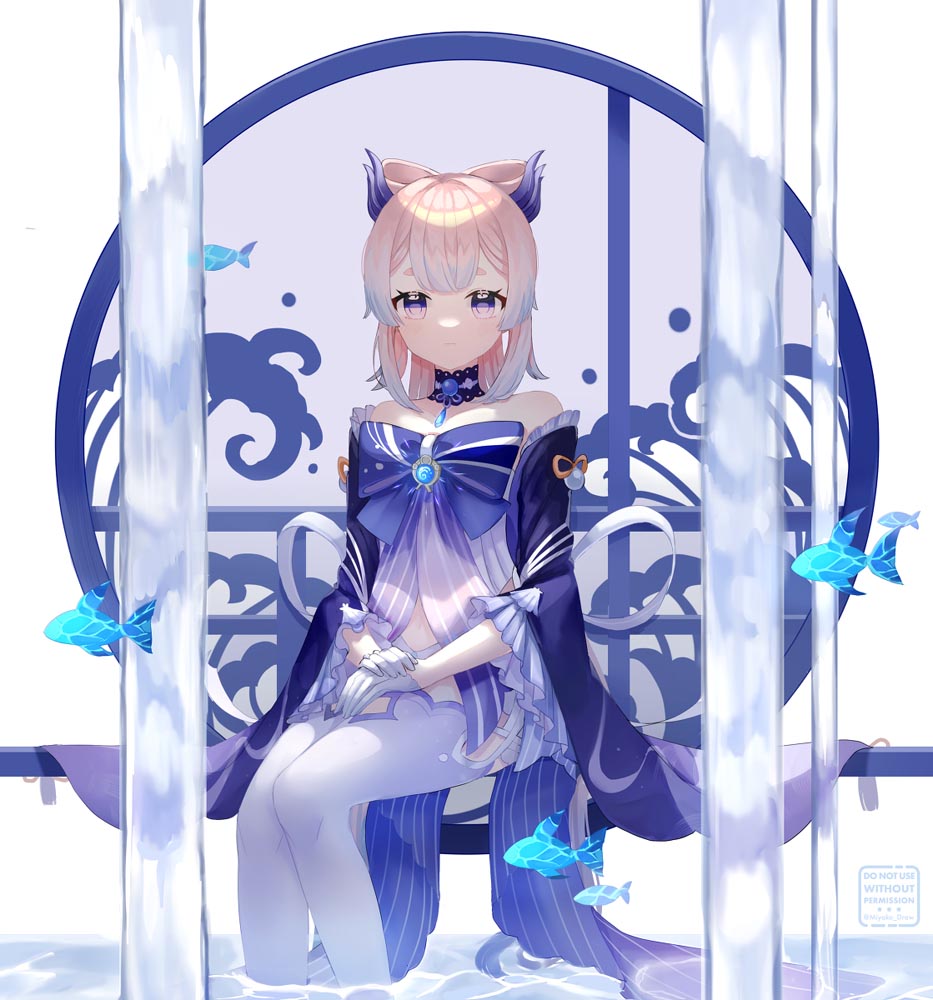 二次元美少女同人图#午安原神【210803】