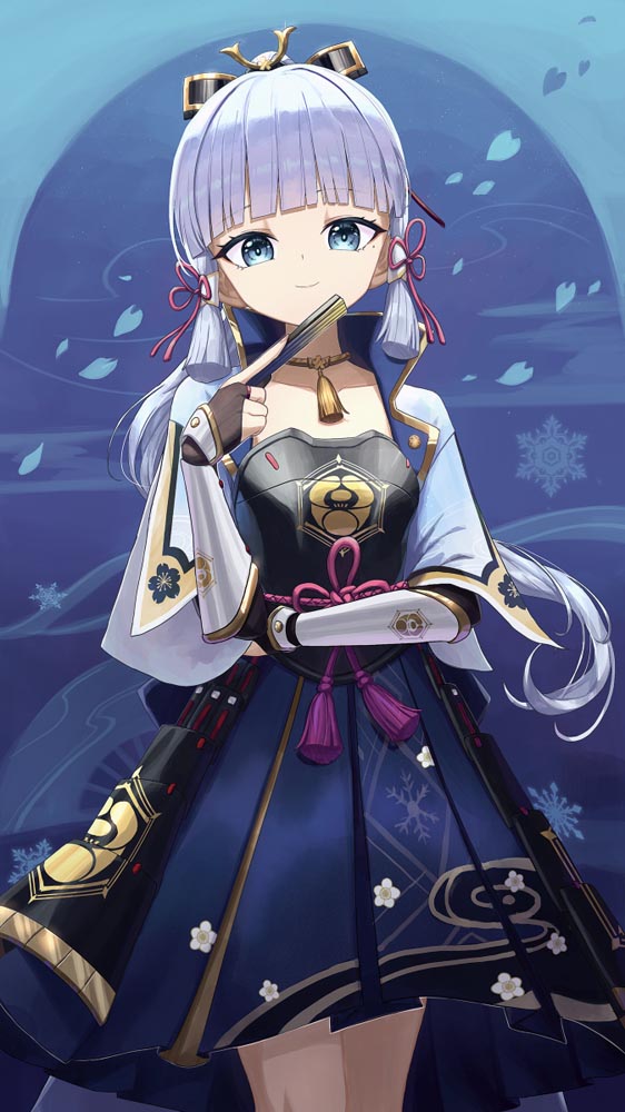 二次元美少女同人图#晚安原神【210803】